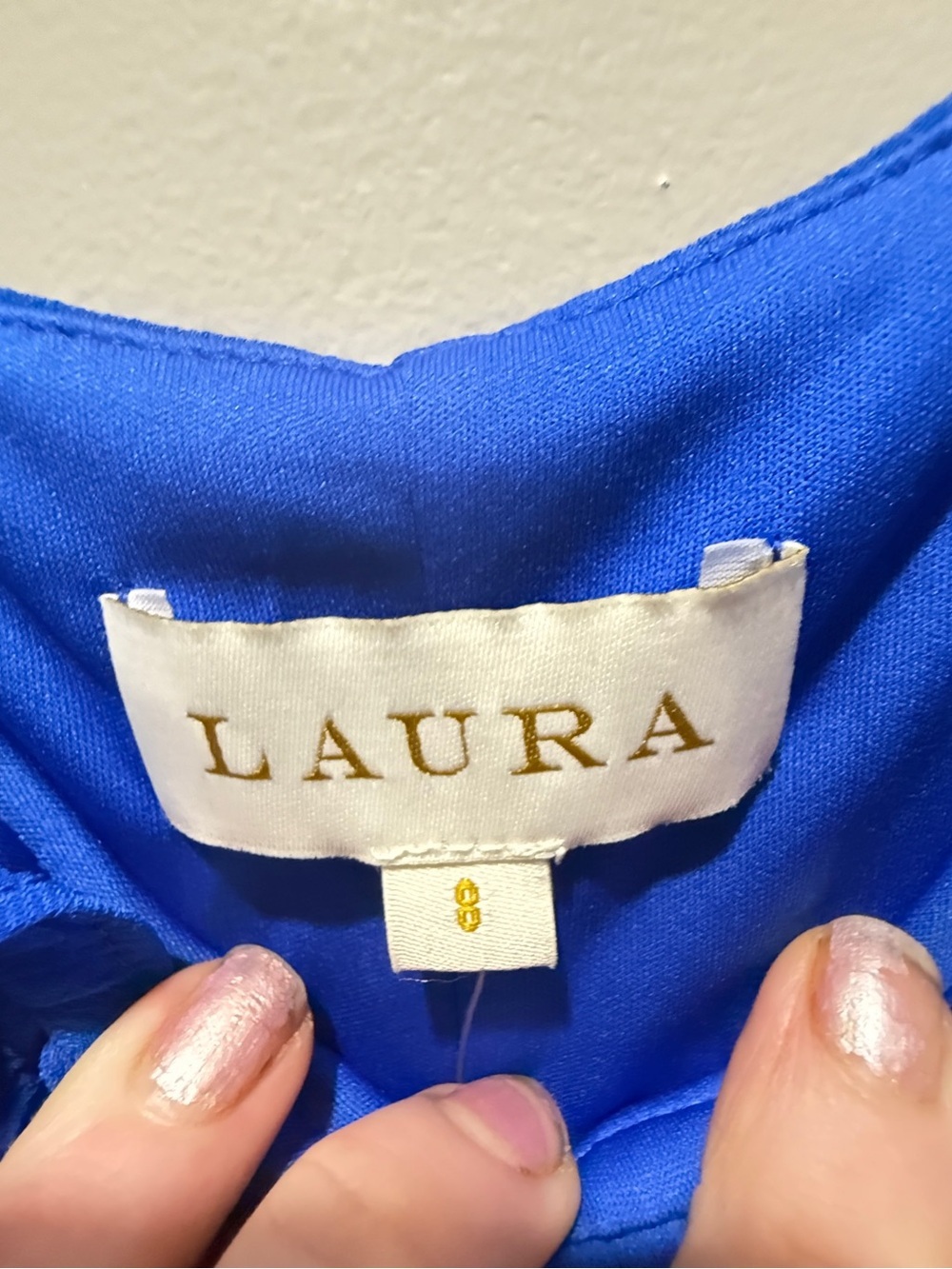 NWT Laura Canada Maxi Dress - Royal Blue - Picture 9 of 10